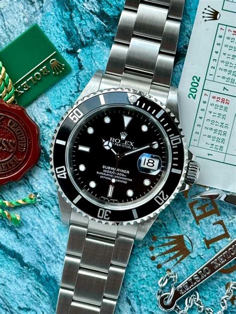 2002 rolex submariner 16610|rolex 16610 timeline.